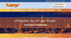 Desktop Screenshot of bustours-amberger.de